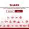 Shark Fish Landing Web Page Header Banner Template Vector. Dangerous.. Within Sharkfin Banner Template