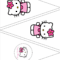 Simple Cute Hello Kitty Free Printable Kit. - Oh My Fiesta with Hello Kitty Birthday Banner Template Free