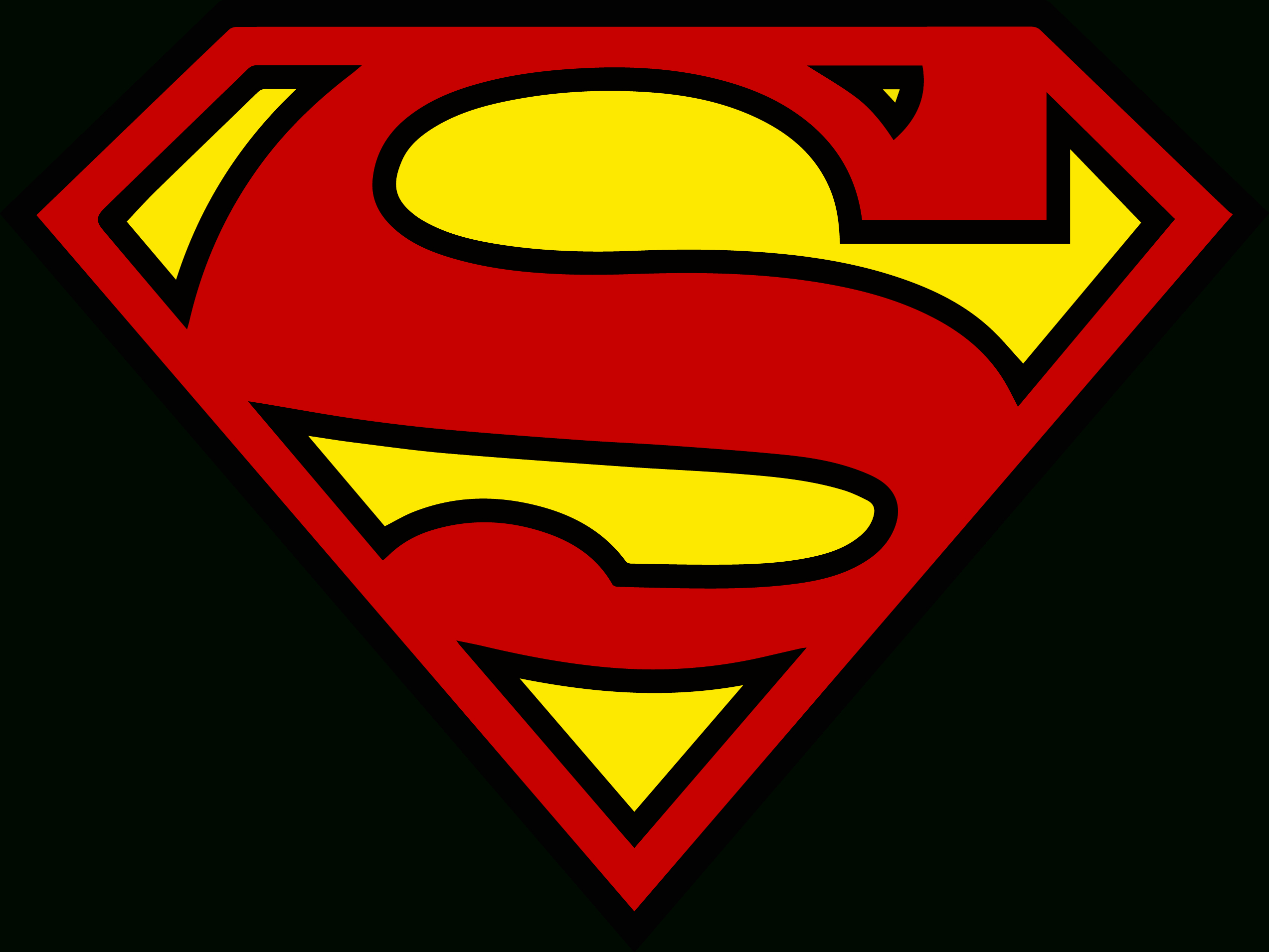 Superman Symbol Clipart At Getdrawings | Free Download Throughout Blank Superman Logo Template