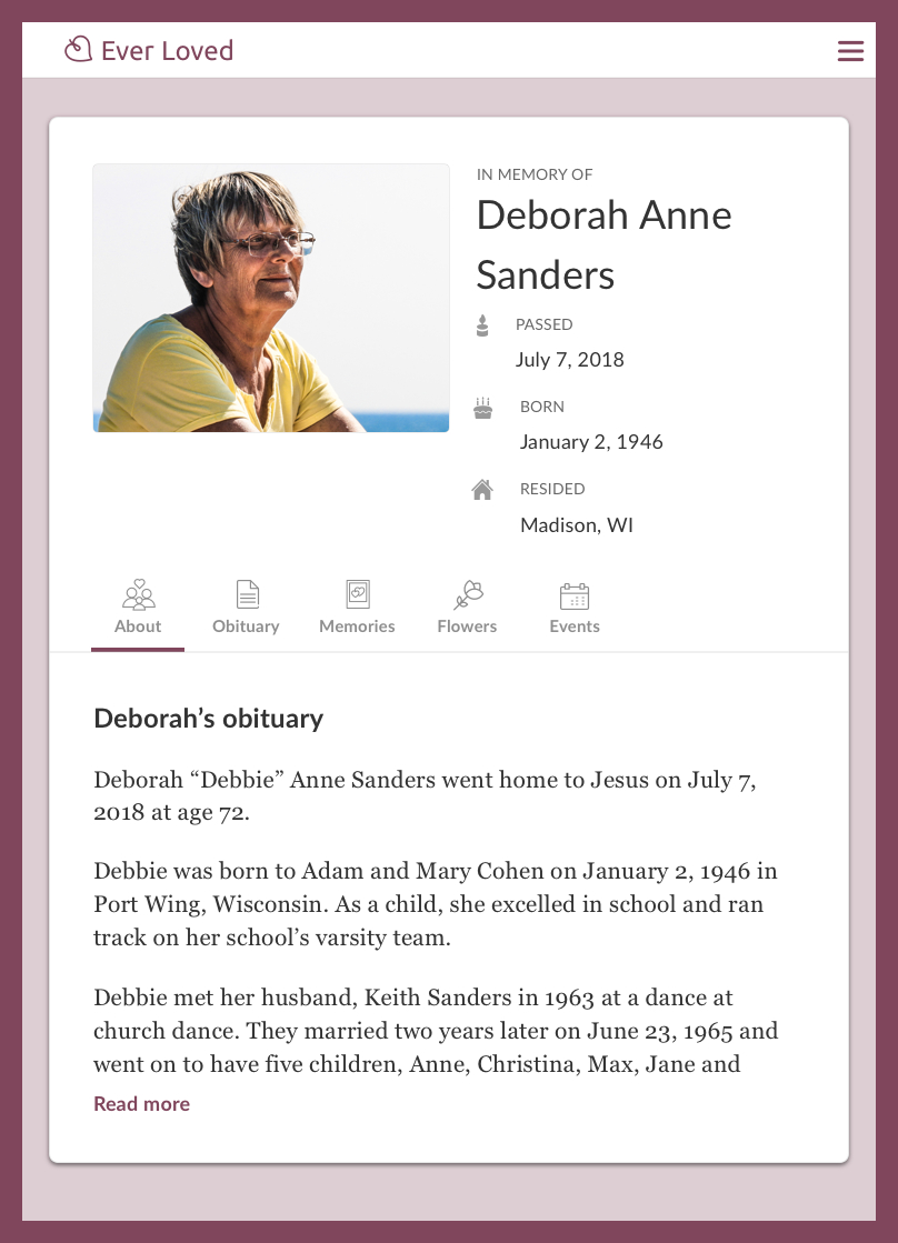 Top Free Obituary Templates | Ever Loved Regarding Obituary Template Word Document