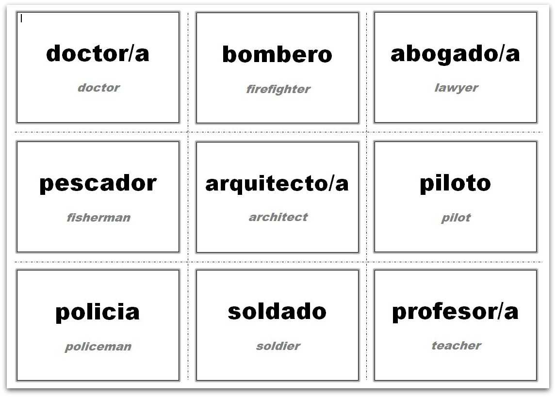 Vocabulary Flash Cards Using Ms Word In Playing Card Template Word