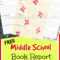 Worksheet Book Report | Printable Worksheets And Activities With Regard To Middle School Book Report Template