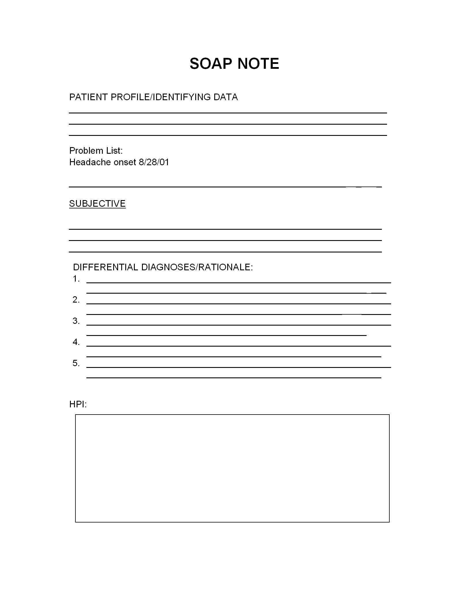 Wps Template - Free Download Writer, Presentation Inside Soap Note Template Word