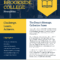 Yellow Banner College Newsletter Template Pertaining To College Banner Template